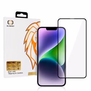 Karkaistu lasi Tel Protect 10X HD Titanium iPhone 14 Plus:lle