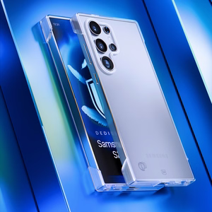 3mk Just20g Clear Case Suojakuori Samsung Galaxy S24 Ultra:lle - läpinäkyvä
