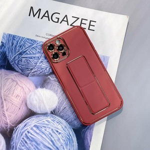 Uusi Kickstand Case tapauksessa iPhone 13 Pro jalusta punainen