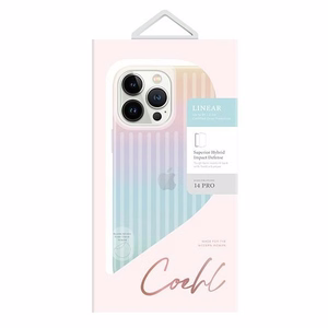 Uniq Coehl Linear kotelo iPhone 14 Pro - helmiäinen