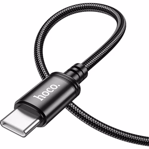 Hoco USB-C - USB-C -kaapeli 3A 60W 1 m X89 musta