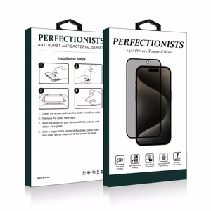 Karkaistu lasi 2.5D Privacy Perfectionists Samsung A276 A27 5G musta