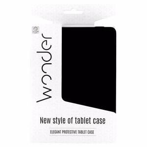 Wonder Nahkainen Tablet-suojakuori 11 tuumaa musta