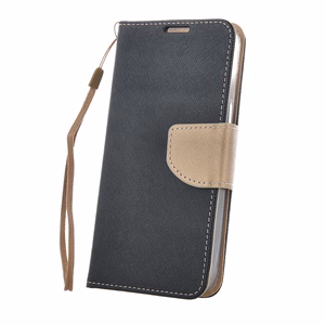 Smart Fancy Suojakuori iPhone 16 Pro Max 6,9:lle musta-kultainen