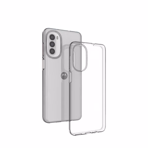 Ultra Clear 0,5 mm tapauksessa Motorola Moto G82 5G / Moto G52 ohut kansi läpinäkyvä