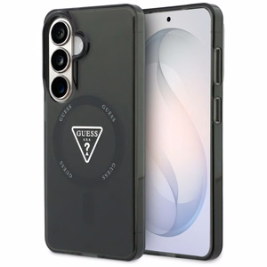 Guess IML Gradient Triangle MagSafe Suojakuori Samsung Galaxy S26:lle musta
