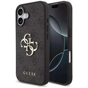Guess 4G Big Logo -suojakuori iPhone 17 - musta