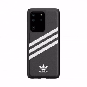 Adidas OR Moulded Case PU Samsung Galaxy S20 Ultra musta ja valkoinen