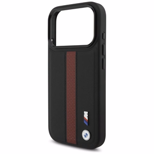 BMW M Perforated Stripe Logo MagSafe Suojakuori iPhone 17 Pro:lle - Punainen