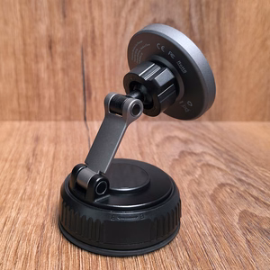 Blavec Car holder BHC-02 Qi2.2 25W vacum magnetic with induction charger to windshield (BHC02-QI2PMWIB)black