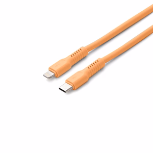 COLORUM kaapeli USB-C - Lightning 1,8m 2,4A CK12-CL-14 x Peach Fuzz