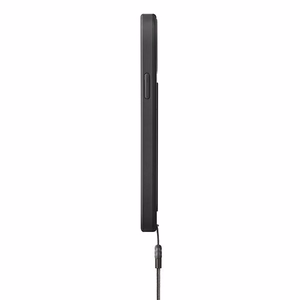 Uniq Heldro kotelo iPhone 12 Pro Maxille - musta naamiointi
