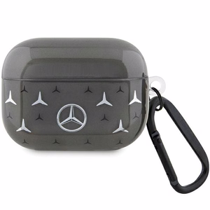 Mercedes MEAP8DPMGS AirPods Pro suojus musta/musta Large Star Pattern