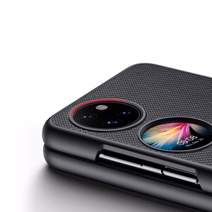 Dux Ducis Fino tapauksessa on valmistettu nylon materiaalista Huawei P50 Pocket musta
