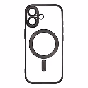 Suojakuori iPhone 17 Electro Mag Cover MagSafe-yhteensopiva musta