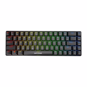 Fifine GK1 mekaaninen näppäimistö, 65% RGB (musta)