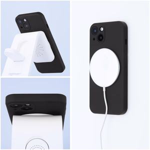 Silikoninen Suojakuori iPhone 11 PRO:lle Mag Cover MagSafe-yhteensopiva musta