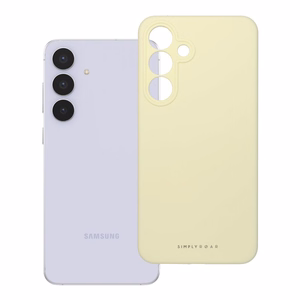 ROAR suojakuori CLOUD SKIN Samsung S25 FE:lle vaalea keltainen