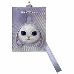 NIMMY 3in1-setti puhelinlaukku + Lompakko + GPS-suoja BIG EYED PET 2.0 Pupu violetti