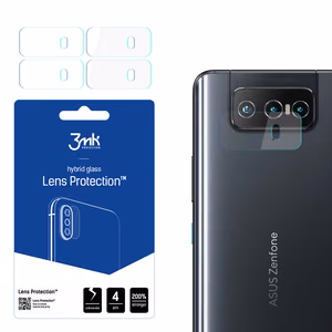 3MK Flexible Glass Lens Hybridilasi ASUS Zenfone 8 Flip 5G kameralle 4 kpl