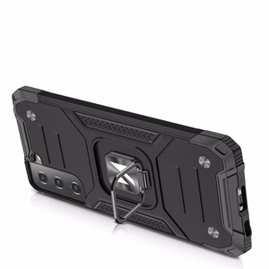 Wozinsky Ring Armor Tough Hybrid Case Cover + Magneettikiinnike Samsung Galaxy S22 + (S22 Plus) Hopea