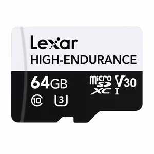 Lexar High-Endurance microSDHC/microSDXC 64 GB -muistikortti