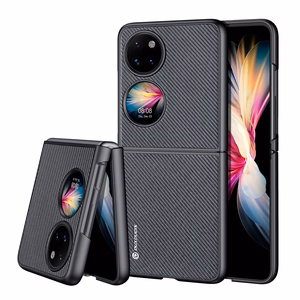 Dux Ducis Fino tapauksessa on valmistettu nylon materiaalista Huawei P50 Pocket musta