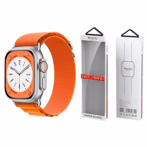 YESIDO WB24 Apple Watch urheiluhihna Loop 38/40/41 oranssi