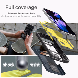 Spigen Tough Armor -suojakuori Google Pixel 9 Pro XL:lle - grafiitti