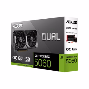ASUS Dual GeForce RTX 5060 8 GB OC Näytönohjain