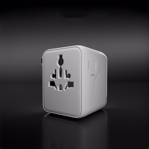 SBS Travel Adapter 2xUSB-C 1xUSB-A Universal - White