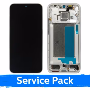 LCD-näyttö yhteensopiva Xiaomi Poco F7 5G kehyksellä / Cyber Silver / (Service Pack)