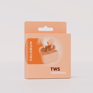 COLORUM TWS Bluetooth earphones CTWS-14 x Peach Fuzz