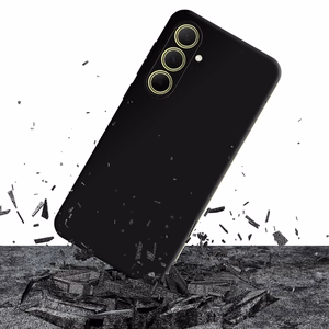 3mk Matt Case Pro Samsung Galaxy A35 5G:lle - Matta musta