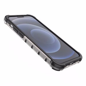 Honeycomb Asia panssari kansi TPU puskuri iPhone 13 mini vihreä