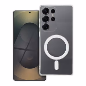 Suojakuori Realme 14X / V60 PRO:lle Clear Case 2 mm Mag Cover yhteensopiva MagSafe (kameransuoja) läpinäkyvä