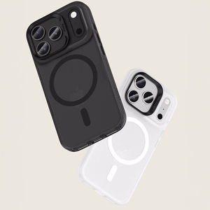 Benks Magnetic Lucid Armor Case -suojakuori (0067) Iphone 17:lle, musta (kameran ohjauspainike)