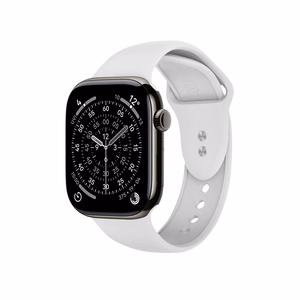 Crong Liquid Apple Watch band, 44/45/46/49 mm, white