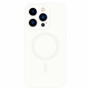 TEL PROTECT MagSilicone Suojakuori iPhone 11:lle valkoinen