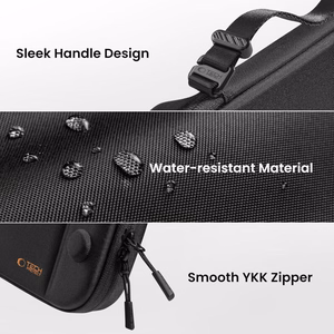 Tech-Protect Slim Pouch Nintendo Switch 2:lle - musta