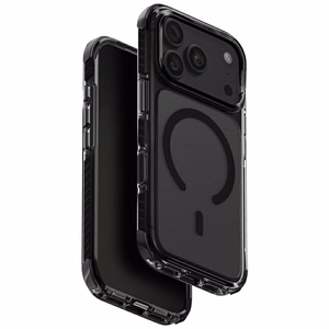 Uniq Combat Magclick Charging -suojakuori iPhone 18 Pro / 17 Pro – musta
