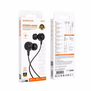 Kuulokkeet Borofone BM94 USB-C musta