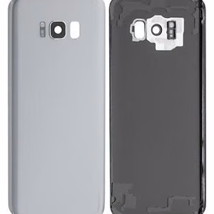 Takakansi Samsung G955F S8+ Arctic Silver alkuperäinen (käytetty, Grade A)