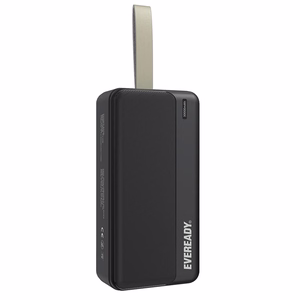 Eveready PX30B varavirtalähde, 30000 mAh, 2 × USB-A, musta