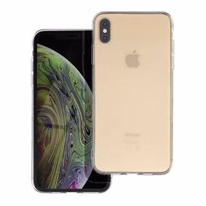 Läpinäkyvä Suojakuori iPhone XS MAX:lle 2 mm (kameransuoja)
