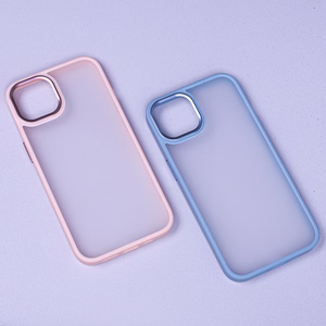 Satin Matt suojakuori Samsung Galaxy A14 4G / A14 5G, sininen