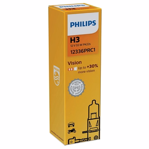 Philips H3 Vision auton polttimo 12V 55W 12336PRC1