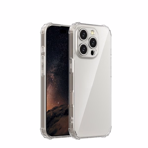 Anti Shock 1,5 mm suojakuori iPhone 17 Air 6,6 läpinäkyvä iso reikä