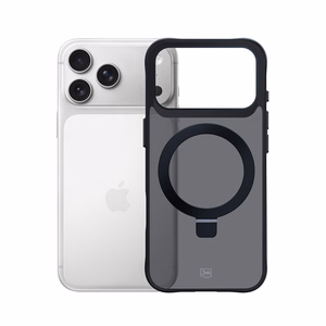 3mk Smoke Case Mag&Stand iPhone 17 Pro:lle - Musta
