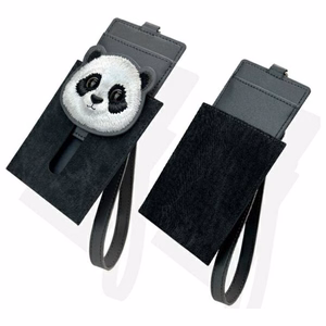 NIMMY korttilompakko BIG EYED PET 2.0 Panda musta